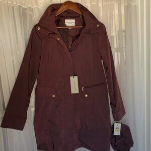 Cole Haan Burgundy Outer Coat Size: M NWT